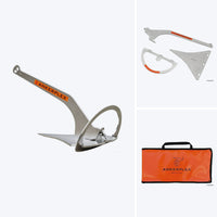 Ankerplex Ancora pieghevole in acciaio inox 5,1 kg