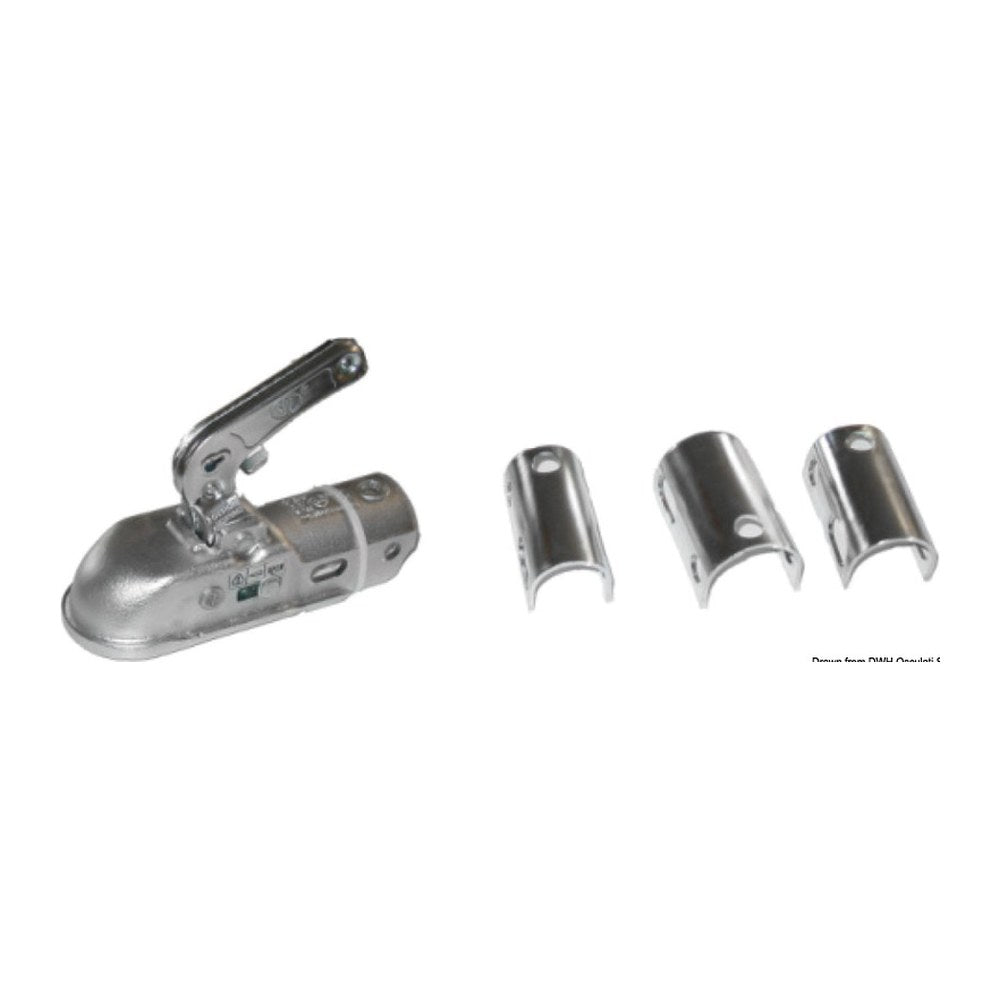 Round tow hook 35 to 50 cm max 2000 kg - foto originale Osculati Srl