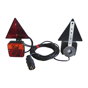 Rear light kit magnetic mounting + triangles - foto originale Osculati Srl