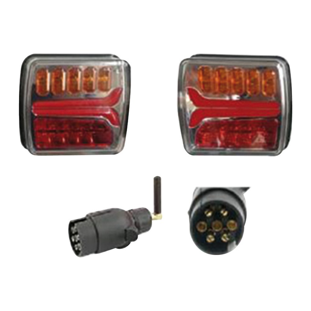 Kit wirerless LED lights rechargeable batteries - foto originale Osculati Srl