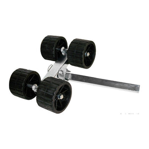 Swinging roller 4-roller straight 40 mm - foto originale Osculati Srl