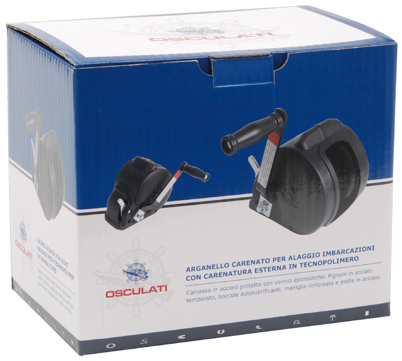 Trailer winch max 540 kg - foto originale Osculati Srl