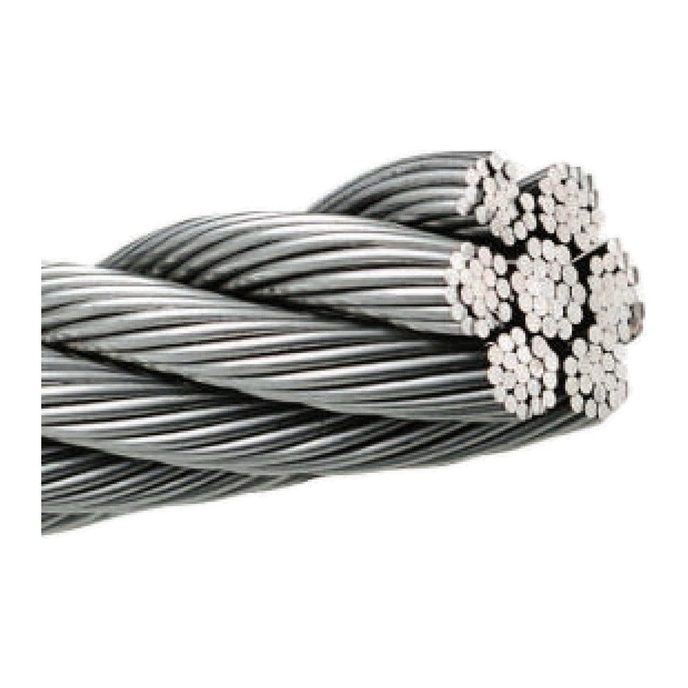 Wire rope AISI 316 133-wire 6 mm (pack of 100) - foto originale Osculati Srl