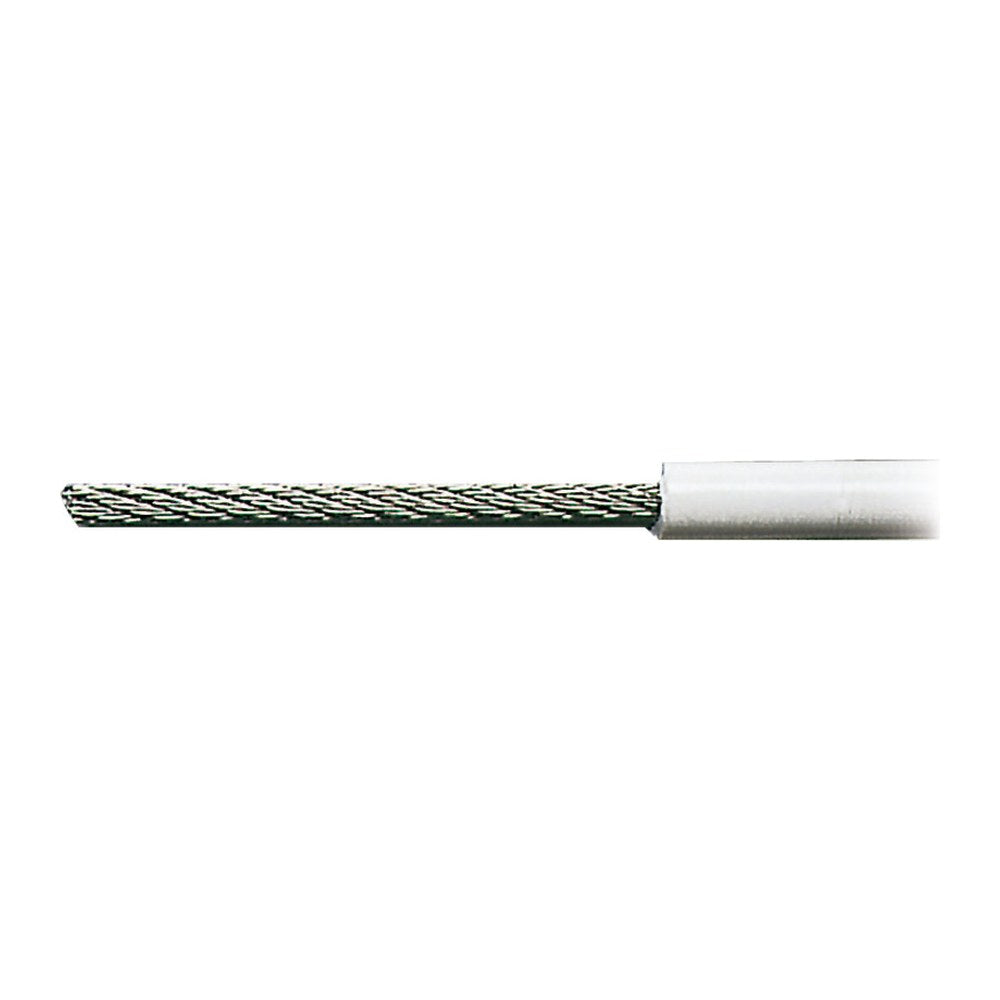 Wire rope AISI 316 49-wire PVC-coated 4 x 8 mm (pack of 100) - foto originale Osculati Srl