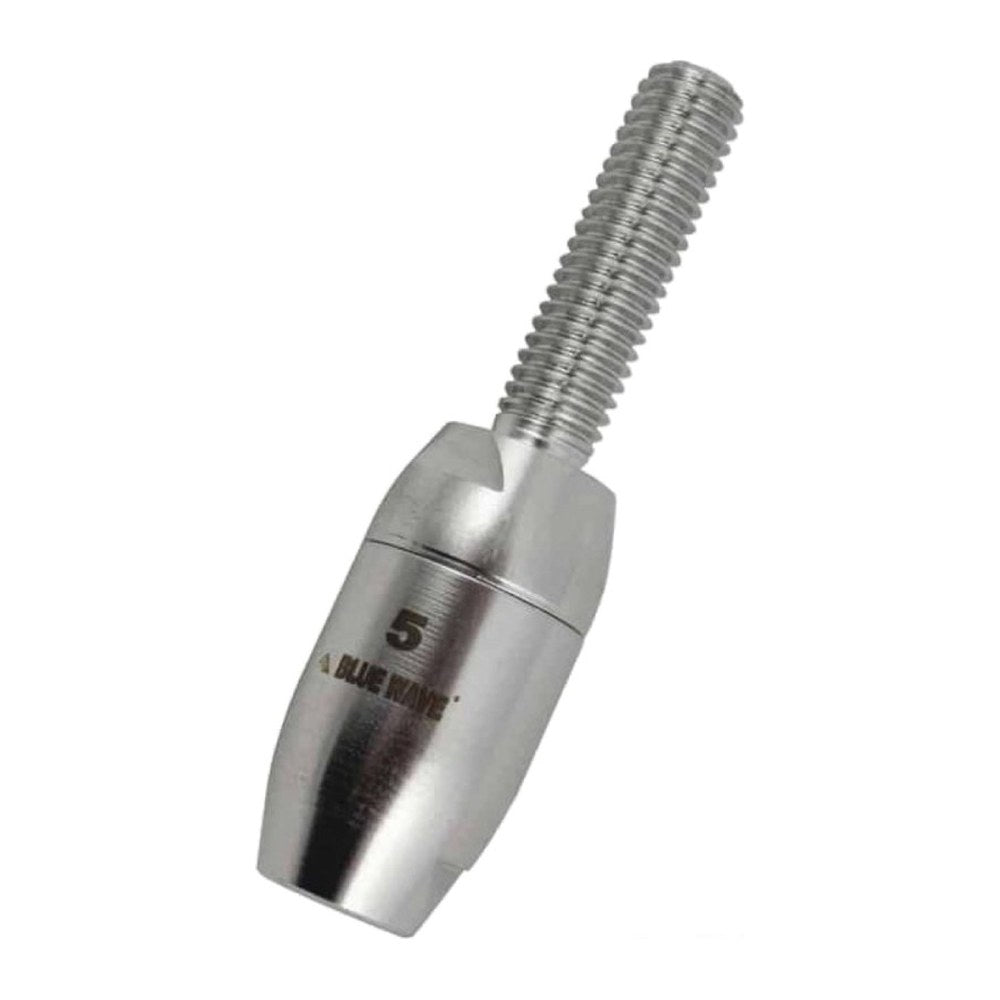 Threaded terminal for textile Ø 4 mm - foto originale Osculati Srl