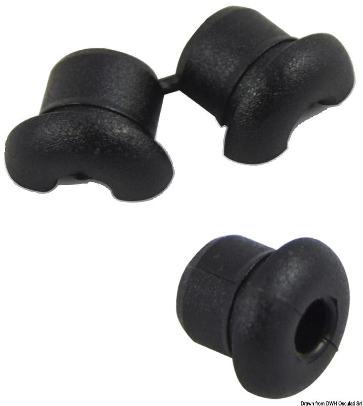 Nylon sleeve for Ø 10-mm bores (pack of 100) - foto originale Osculati Srl