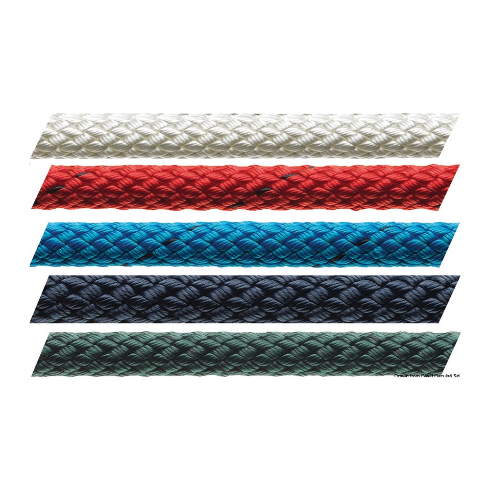 Marlow Marlowbraid line, white 8 mm (pack of 200) - foto originale Osculati Srl