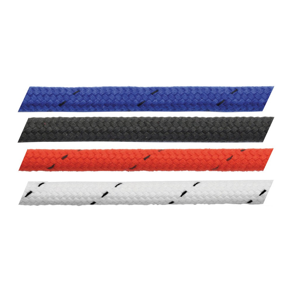 Marlow Mattbreid polyester rope, black 5 mm (pack of 200) - foto originale Osculati Srl