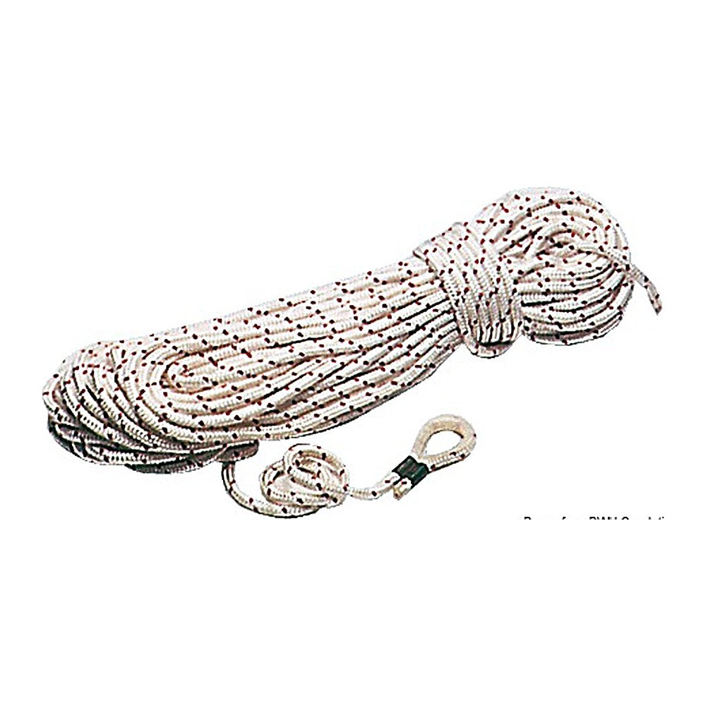 Mooring line 10 mm x 30 m + thimble - foto originale Osculati Srl