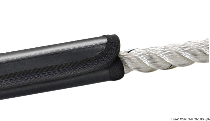 Leather chage guard line Ø 34/42 mm - foto originale Osculati Srl