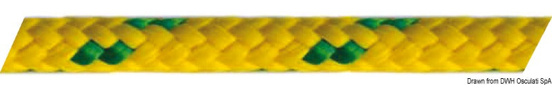 Double braid black 6 mm (pack of 200) - foto originale Osculati Srl