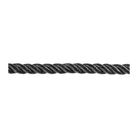 3-slagen polypropylenlina svart 14 mm (paket om 100)