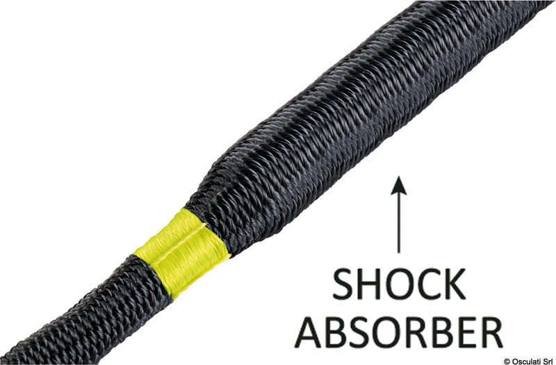 Dock Line with integrated shock absorber 12mm x 8m - foto originale Osculati Srl
