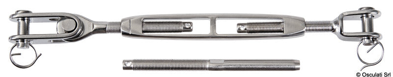 Turnbuckle press-fitting terminal 5/8" cable 10 mm - foto originale Osculati Srl