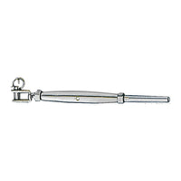 VA-Stahl Wantenspanner m. fester Gabel 12 mm
