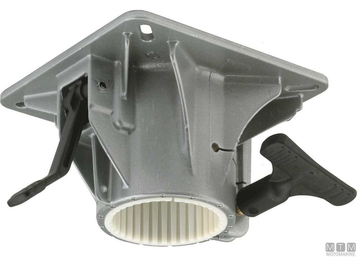 Head for Garelick seat supports 164x164 mm in aluminium - original photo Motomarine Srl