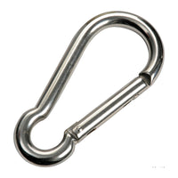 Mousqueton sans saillie AISI 316 8 mm (lot de 10)