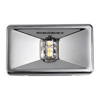 Luz de navegação Mouse Stern inox retangular