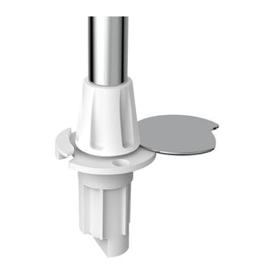 Advace pull-out pole SS w/base 100 cm - foto originale Osculati Srl