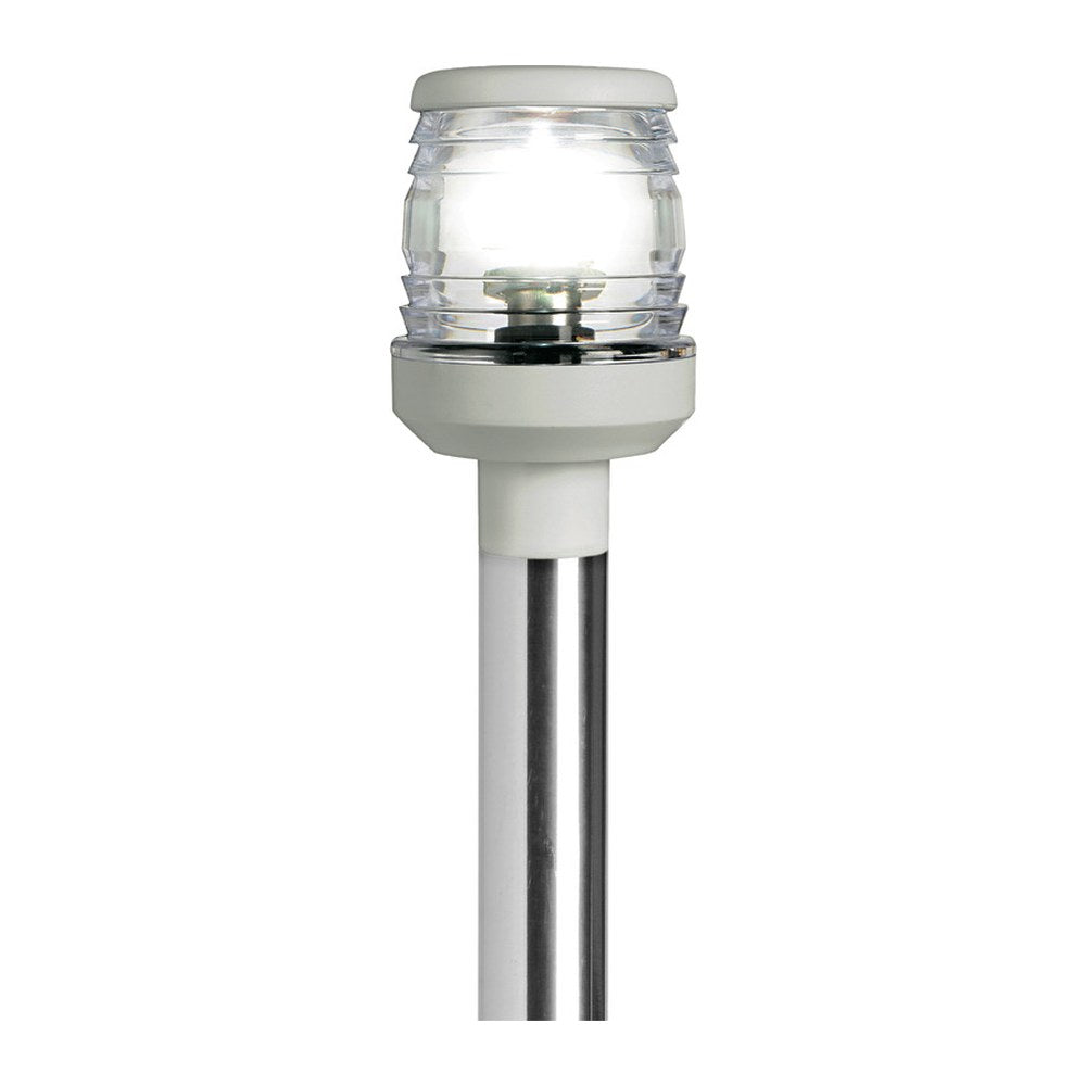 Pull-out led lightpole w/white base 60 cm - foto originale Osculati Srl