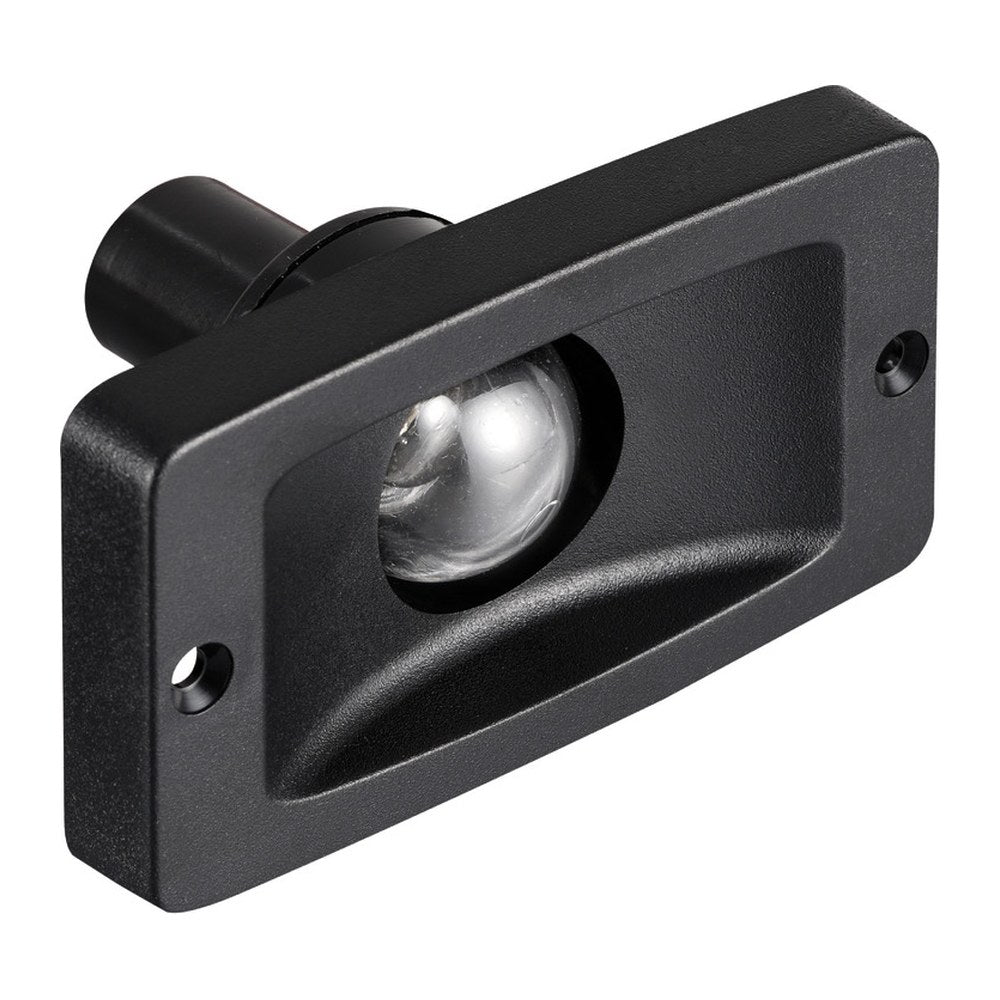 Built-in black stern light made of ABS - foto originale Osculati Srl