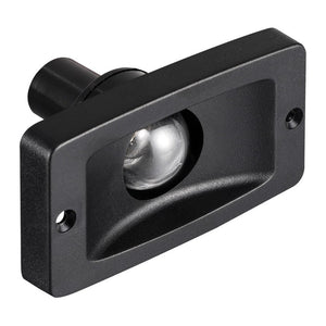 Built-in black stern light made of ABS - foto originale Osculati Srl