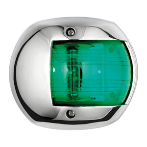 Compact 12 AISI 316/112.5° green navigation light - foto originale Osculati Srl