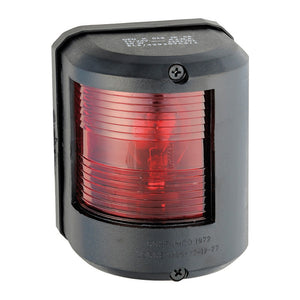 Utility 78 black 12 V/red left navigation light - foto originale Osculati Srl