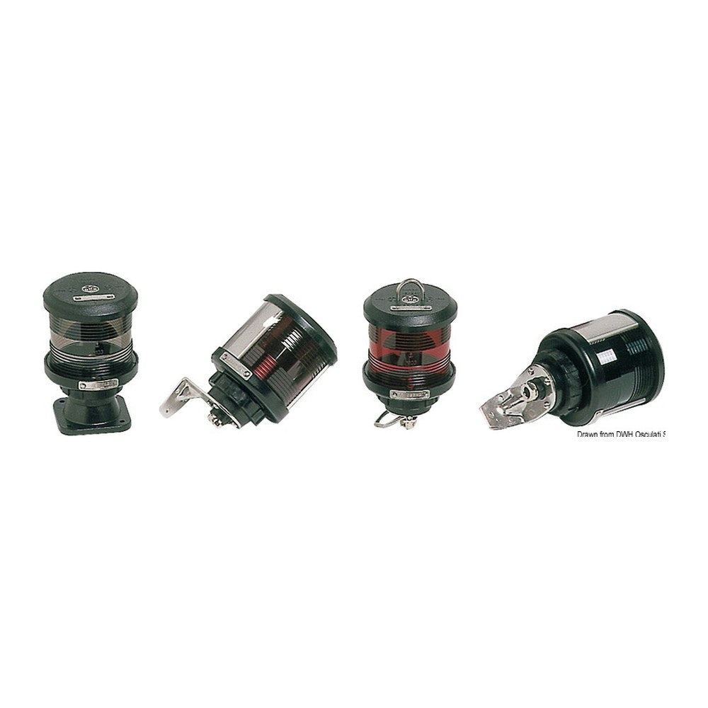 DHR navigation light 360° red 25 W - foto originale Osculati Srl