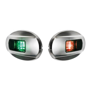NEMO LED navigation lights -left+right 112.5° Blister - recess mounting - foto originale Osculati Srl