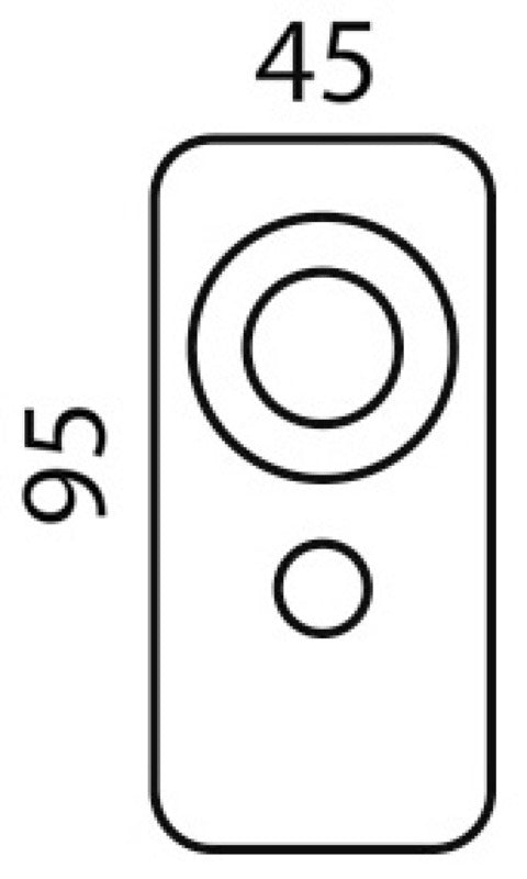 Wireless remote control for LED/HID spotlight - foto originale Osculati Srl