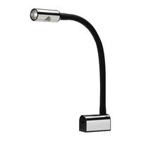 Schwenkbarer LED-Strahler, Silikon schwarz
