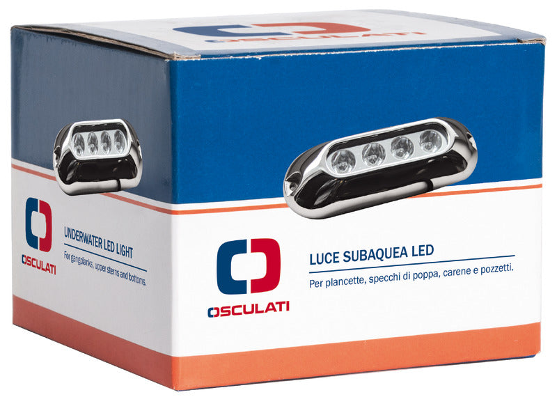 Underwater spot light w/ 4 white LEDs - foto originale Osculati Srl