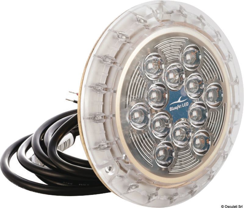 PIRANHA P24 LED underwater light white+blue - foto originale Osculati Srl