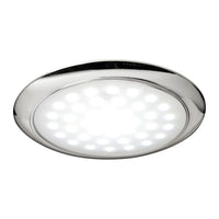 Extra flache LED-Leuchte verchromte Blende 12/24 V 3 W
