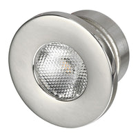 Infällt LED-markeringsljus 12/24W 3W blått