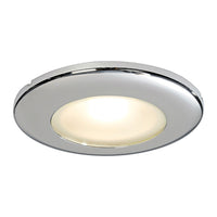 Capella II infälld LED-taklampa spegelpolerad vit 1+1 LED