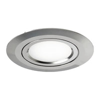 Faretto da incasso orientabile LED luce calda 2W
