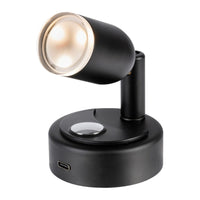 LED-spot zwart