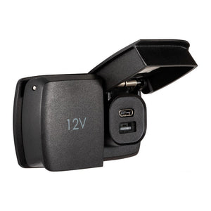 SCANSTRUT Flip Pro Duo USB-A+USB-C and power socket 12V - foto originale Osculati Srl