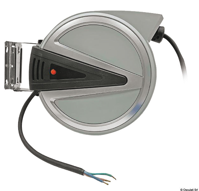 Retractable electric dock cable 16 A - foto originale Osculati Srl