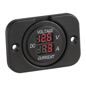 Digital voltmeter, digital ammeter - foto originale Osculati Srl