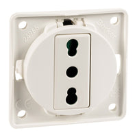 BERKER Italiaans stopcontact 16A wit