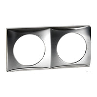 Berker Cornice doppia cromata