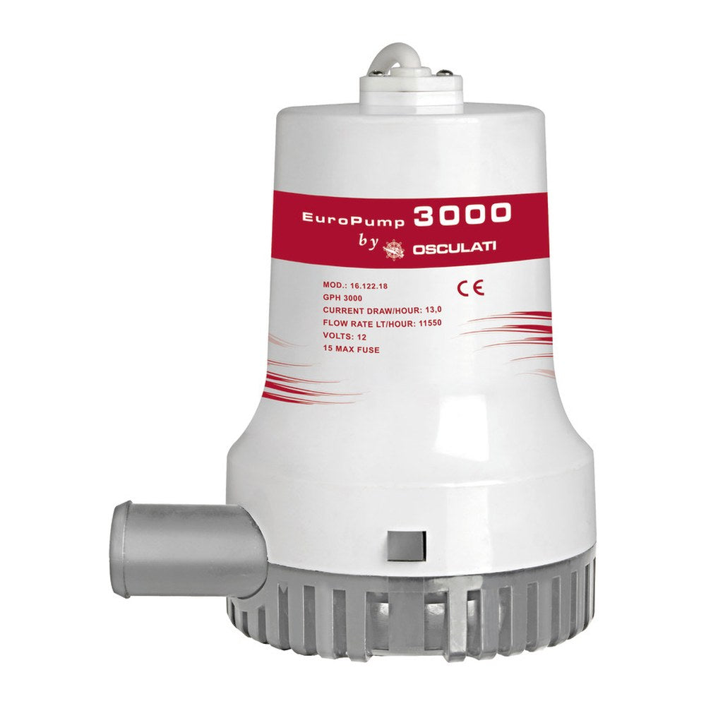 Europump II submersible bilge pump 3000 24 V - foto originale Osculati Srl