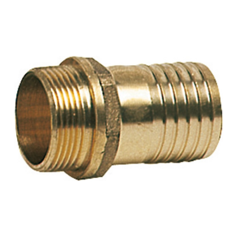 Cast brass male hose adaptor 2"1/2 x 70 mm - foto originale Osculati Srl