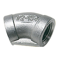 Gomito inox femmina/femmina 45° 2"