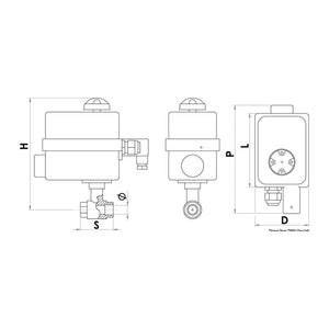 Valve PN40 2" w/control panel - foto originale Osculati Srl