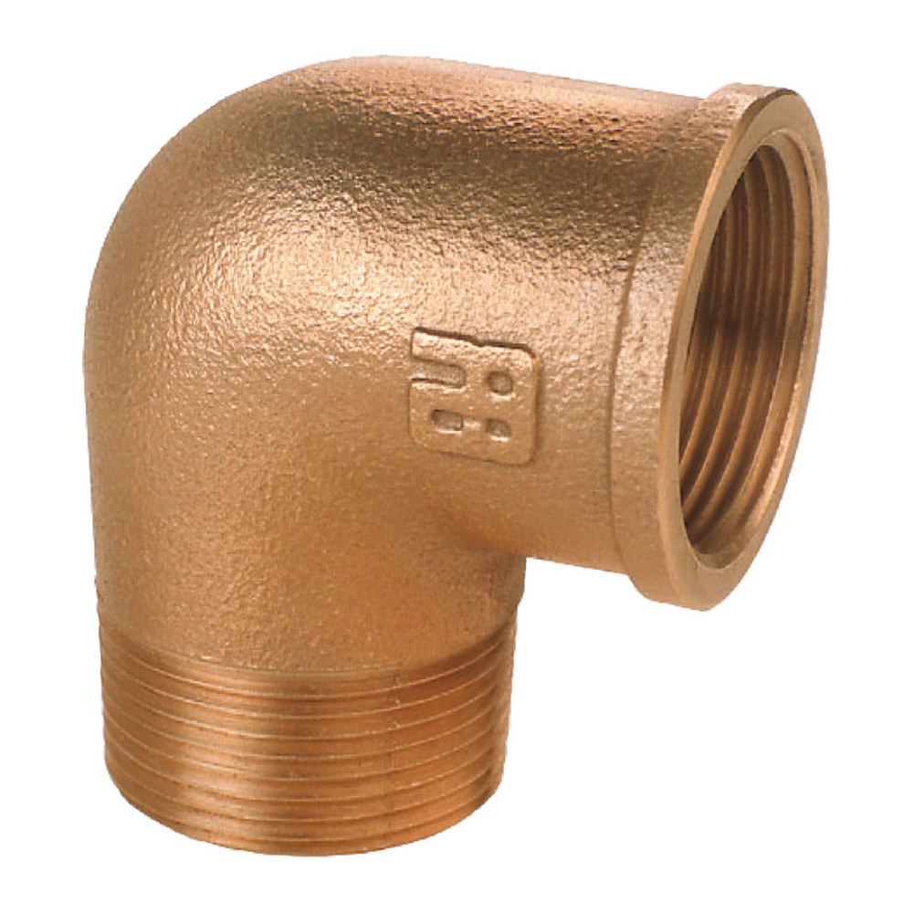 GUIDI bronze M-F 90° elbow 1"1/2 - foto originale Osculati Srl