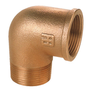 GUIDI bronze M-F 90° elbow 2"1/2 - foto originale Osculati Srl